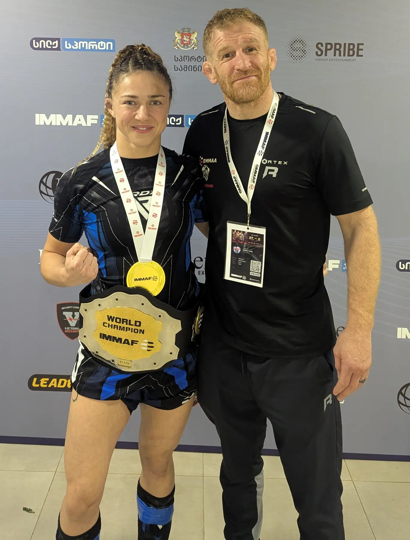 TFT MMA owners Andrew and Katrina Fisher
